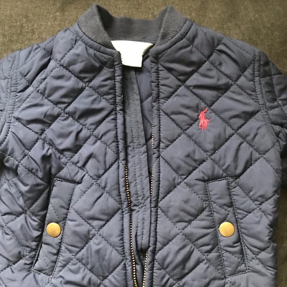 Infant Quilted Polo jacket
